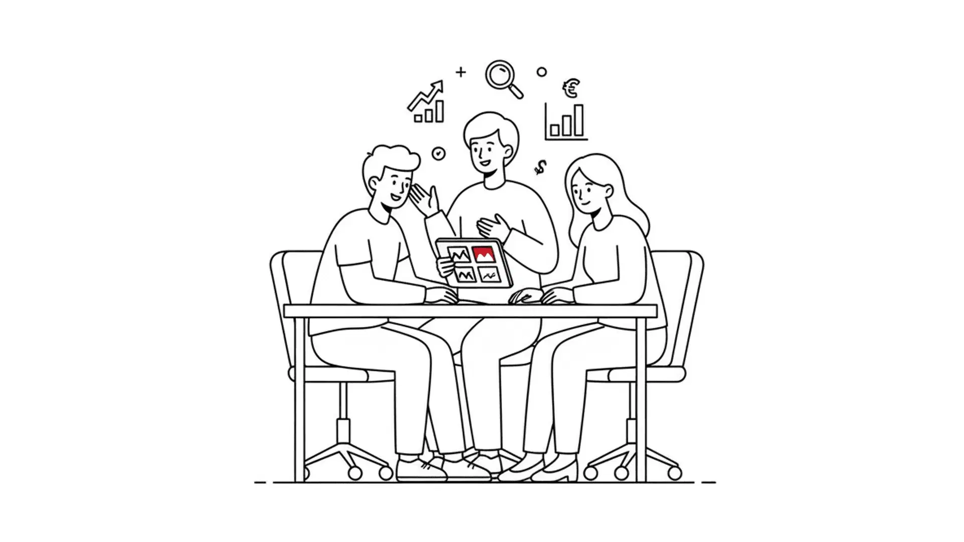 Conversation intelligence illustration