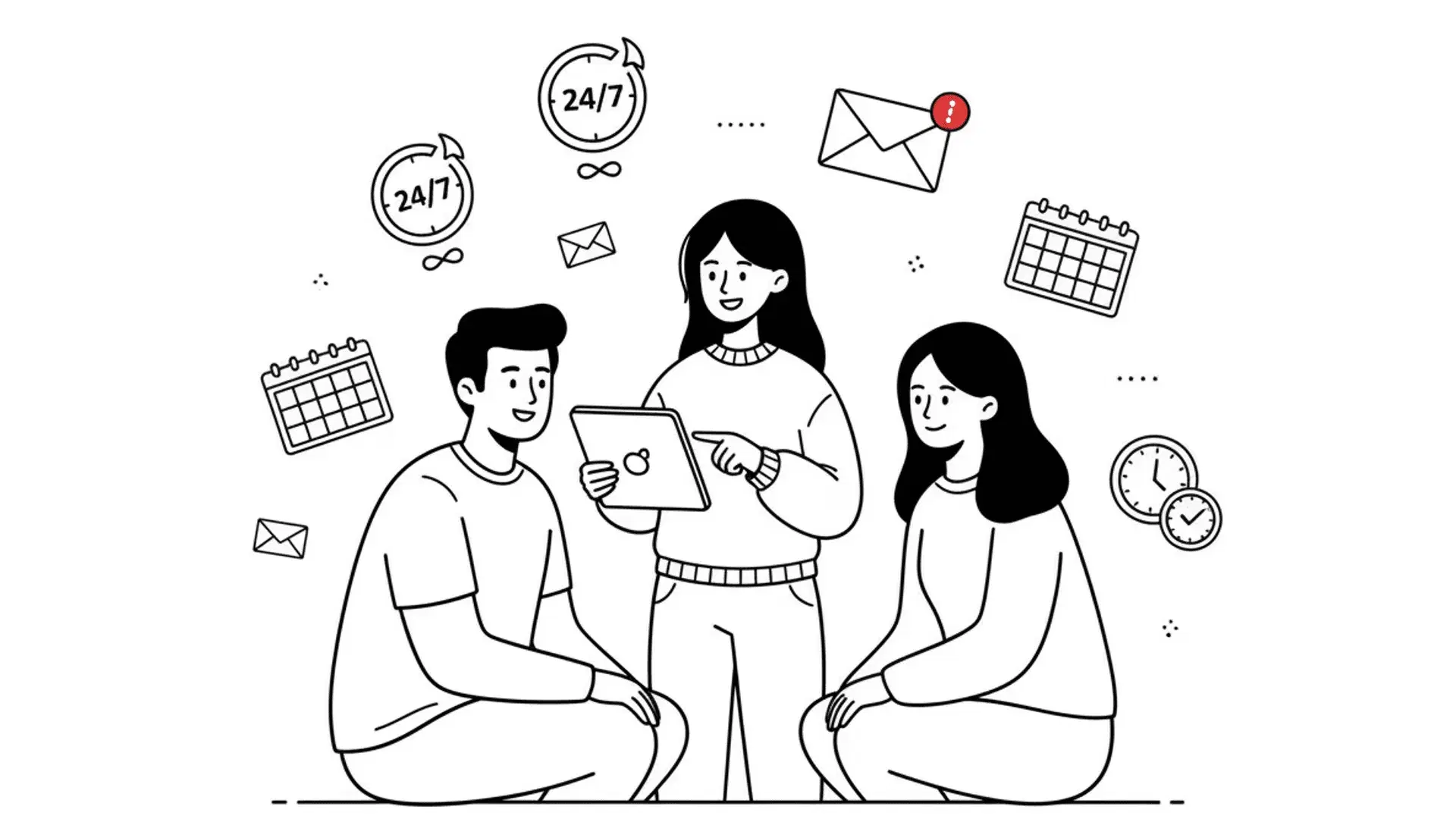 Automated reminders illustration