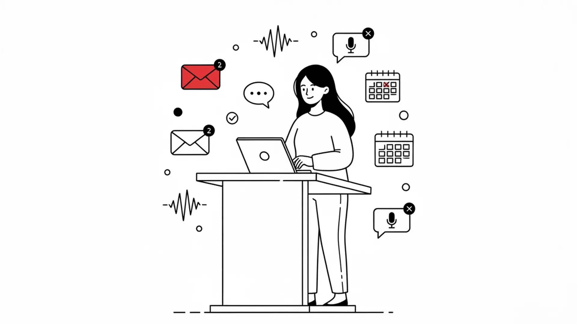 Lead qualification and booking illustration