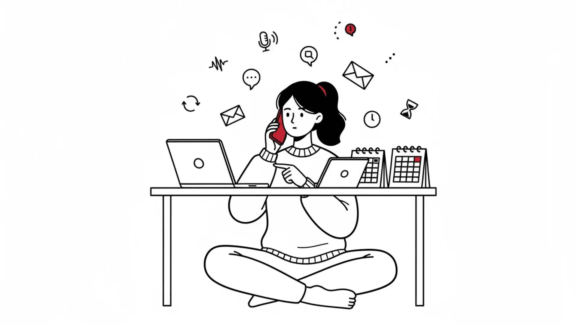 Automated follow-up sequence illustration